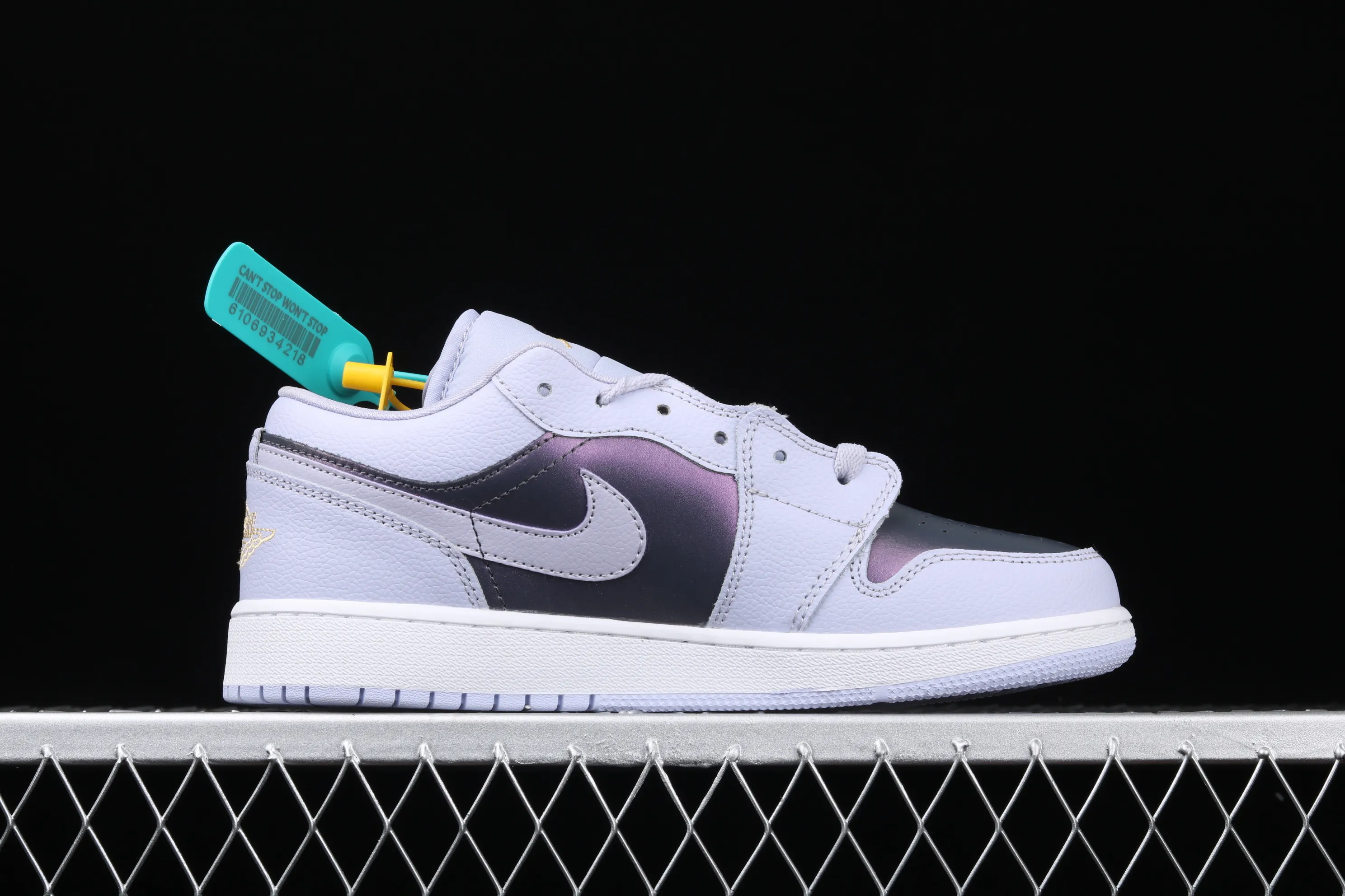 All categories Air Jordan Jordan series basketball shoes Air Jordan 1 Low Air Jordan 1 Low GS AJ1 Joe 1 electric purple low-top women's basketball shoes 554723-505